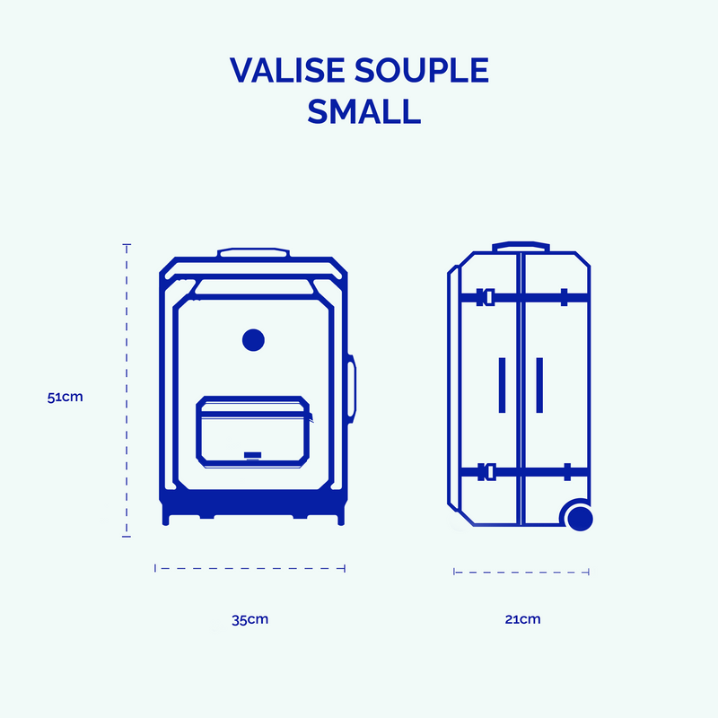 Set de 2 valises Amiens — vue 7