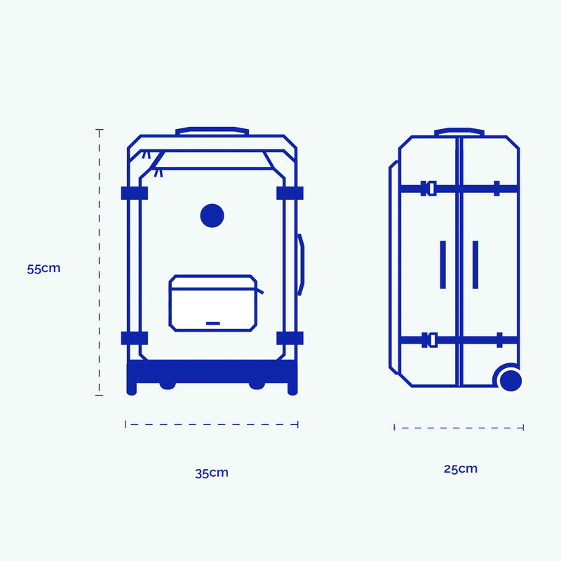 Valise souple 2 roues Small Getaria — vue 8