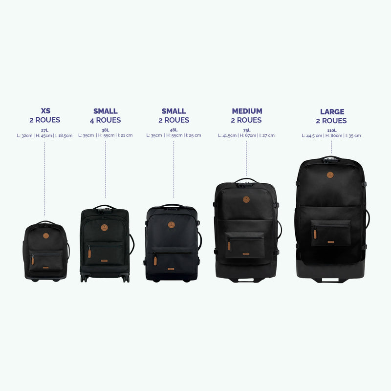 Valise souple 2 roues XS Amiens — vue 9